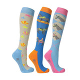 Hy Adult Seaside Donkey Boot Socks (Pack Of 3) (4-8) GOODS Superdrug   