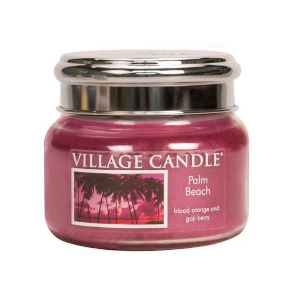 Village Candle Palm Beach glass jar candle (British brand)
