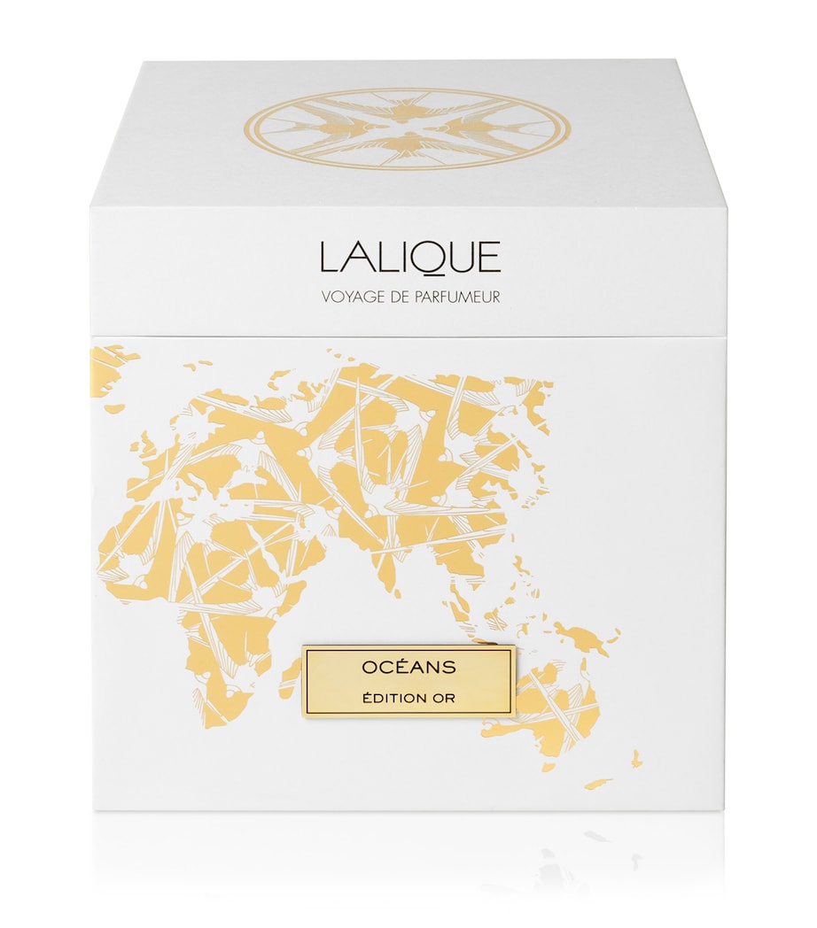 Lalique Oceans scented candle Gold Edition 750g, UK version