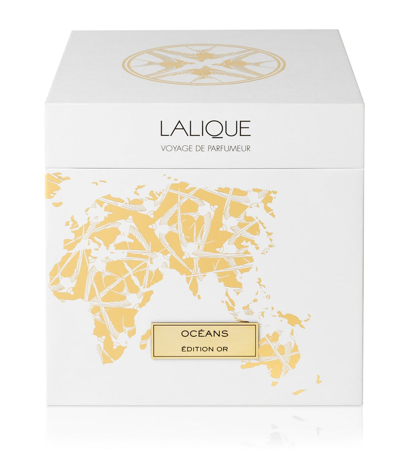 Lalique Oceans scented candle Gold Edition 750g, UK version