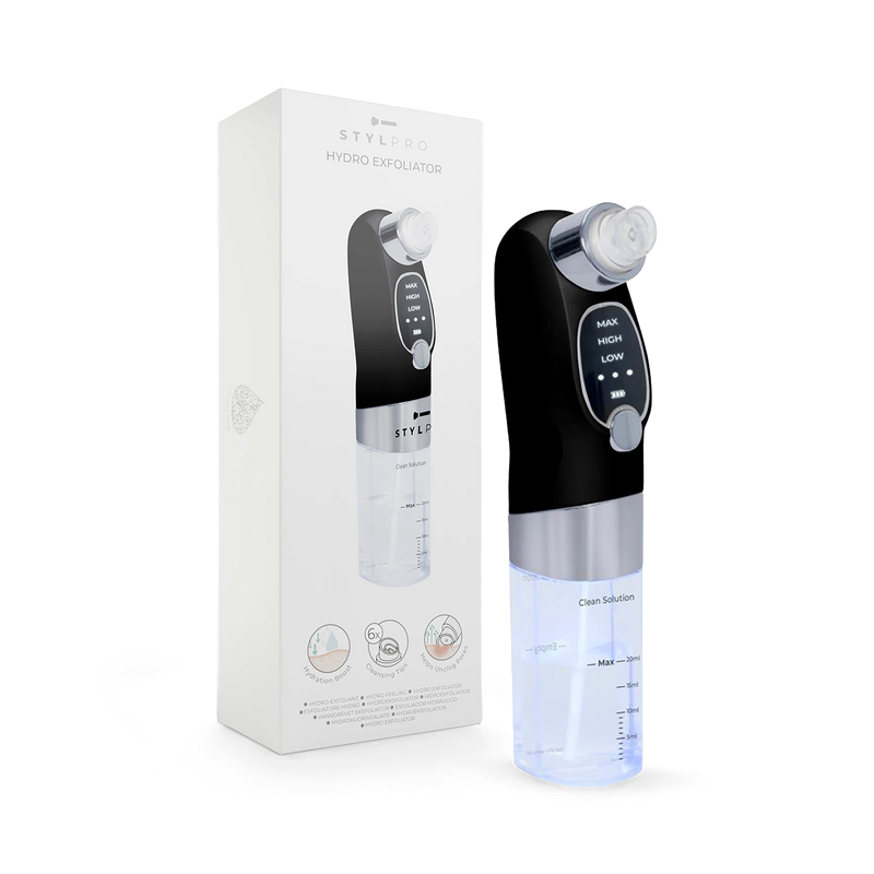 Stylpro Hydro Exfoliator skincare device - British product