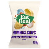 Eat Real Hummus Chips Sea Salt & Balsamic Vinegar Flavour 135g GOODS ASDA   