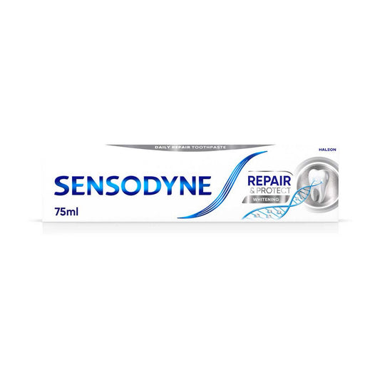 Sensodyne Sensitive Toothpaste Repair & Protect Whitening 75ml Suncare & Travel Boots   