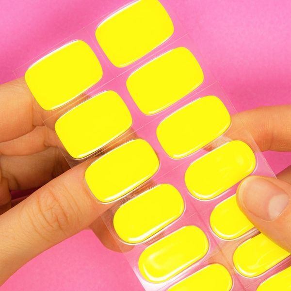 MoYou-London Gel Nail Strip - Neon Lemon GOODS Superdrug   