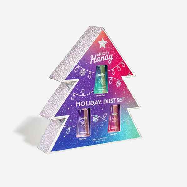 Merci Handy hand sanitiser set Christmas Dust, imported from the UK