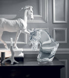 Lalique crystal horse head sculpture 38cm, UK version
