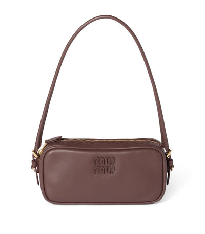 Harrods Miu Miu Compact Leather Pouch- Buy online at McGrocer