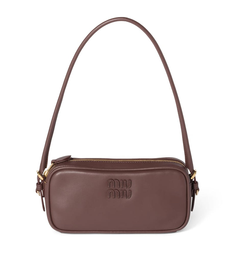 Miu Miu padded leather pouch adjustable strap UK version