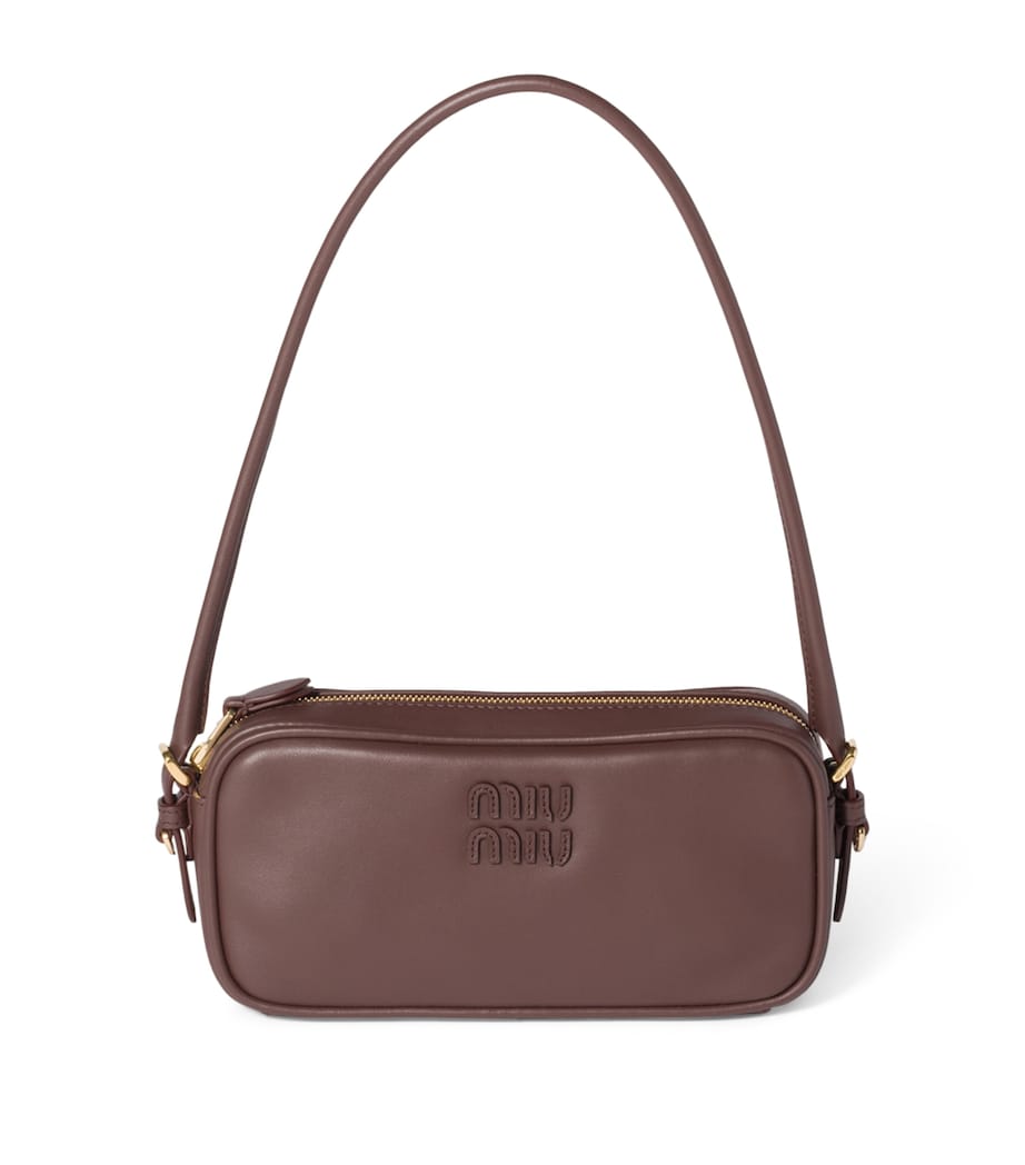 Miu Miu padded leather pouch adjustable strap UK version