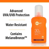 Solait Active Tanning Spray SPF30 200 ml (British brand)