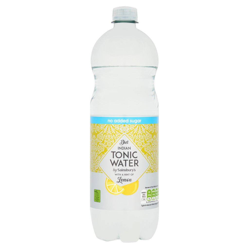 Sainsbury's Diet Indian Tonic with Lemon 1L