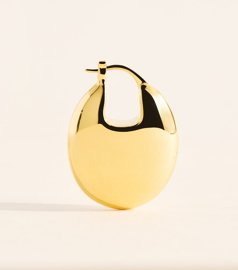 LIÉ STUDIO The Erin gold-plated earrings, sculptural design, imported from the UK