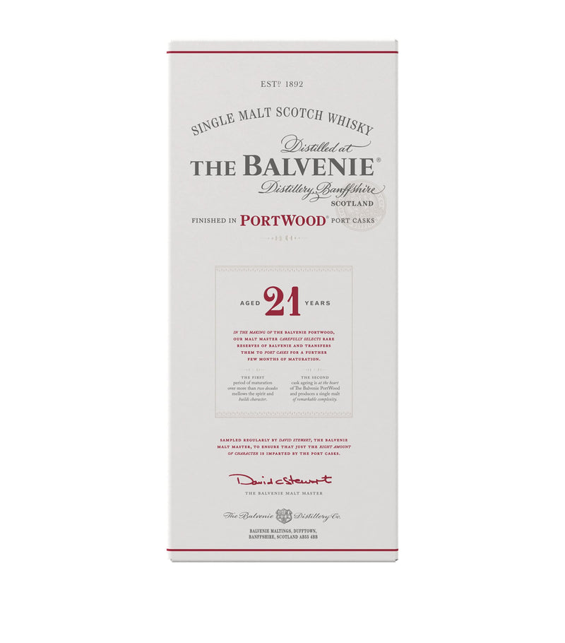 The Balvenie PortWood 21-Year-Old Whisky 70cl (British brand)