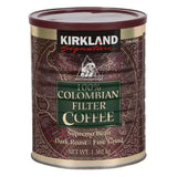 Kirkland Signature 100% Colombian Ground Filter Coffee, 1.362kg GOODS Costco UK