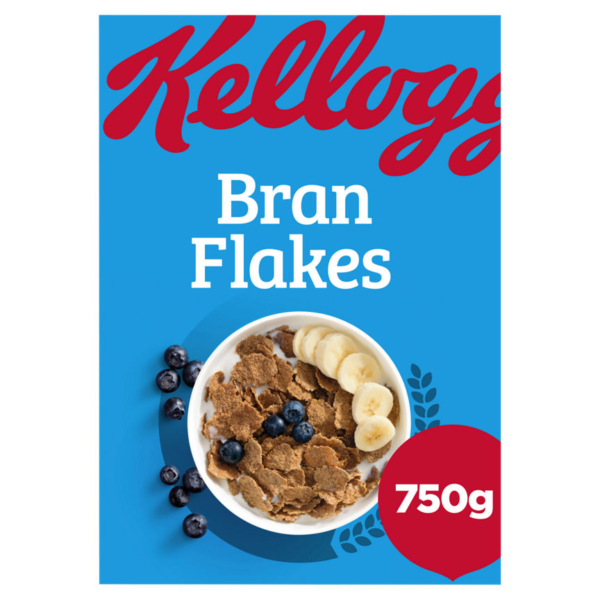 Kellogg's Bran Flakes Breakfast Cereal