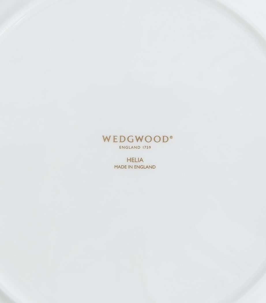 Wedgwood Helia bone china plate 27cm, made in England, UK version