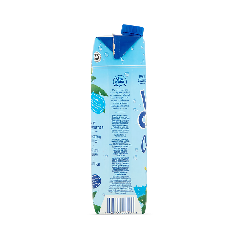 Vita Coco Original Coconut Water 1L bottle (British brand)