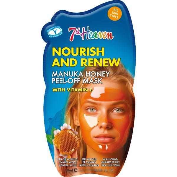 7th Heaven Manuka Honey Peel Off Mask with Vitamin E - British product
