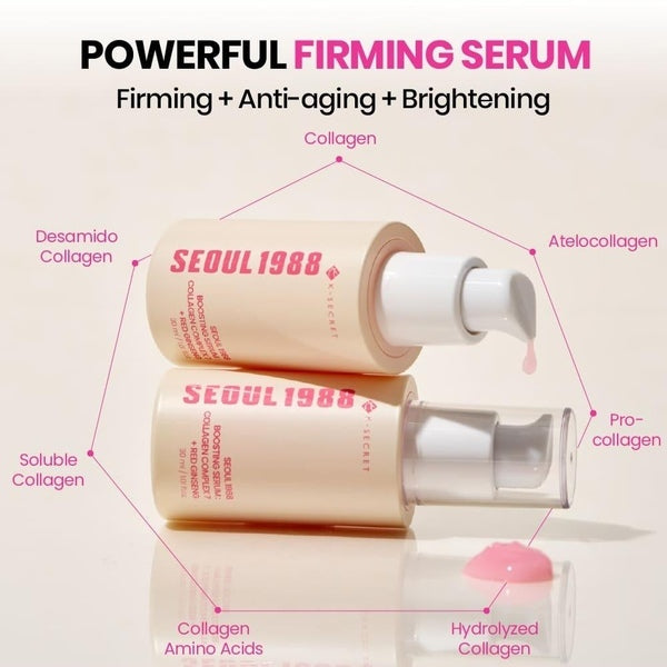 KSECRET collagen serum Red Ginseng 30ml, imported from the UK