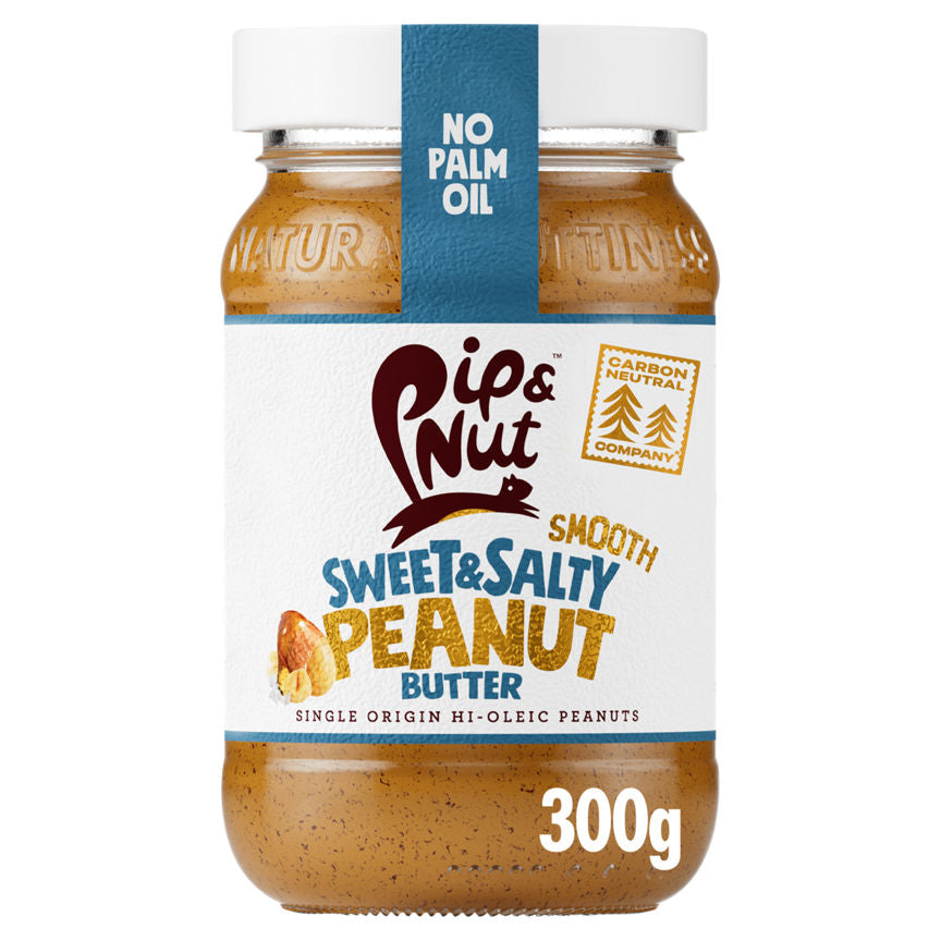 Pip & Nut Smooth Sweet & Salty Peanut Butter 300g GOODS ASDA   