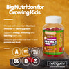 Nutrigums kid's multi vitality gummies 60 count - British product