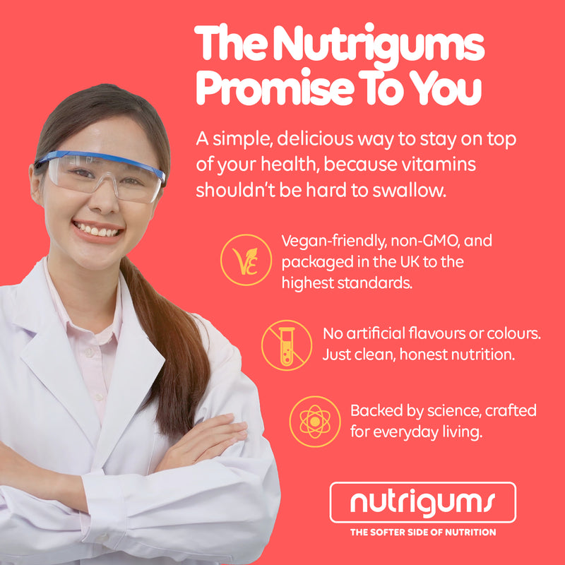 Nutrigums kid's multi vitality gummies 60 count - British product