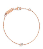 Harrods rose gold diamond bracelet 0.25ct (British brand)
