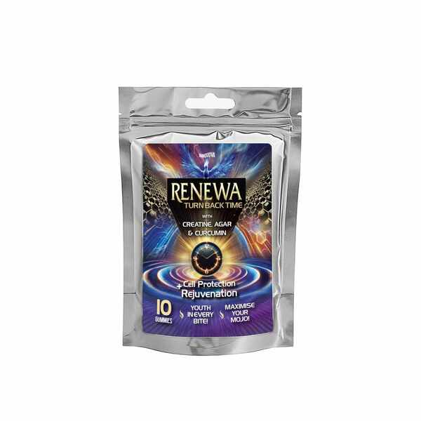 Innooova creatine gummies 10 count, imported from the UK