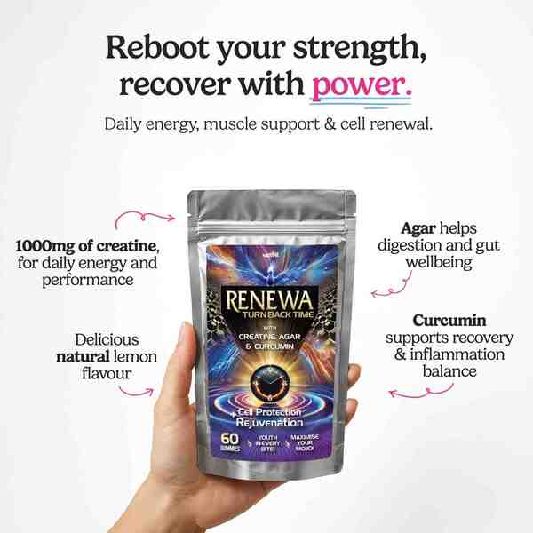Innooova creatine gummies 10 count, imported from the UK