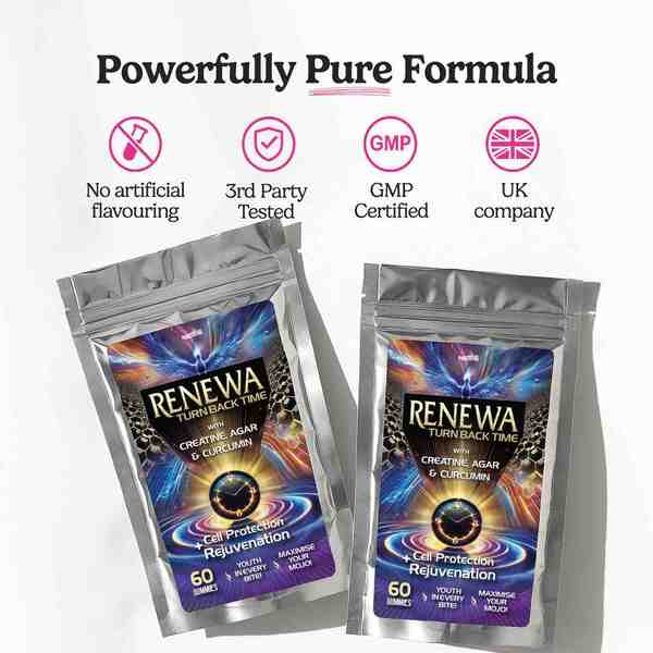 Innooova creatine gummies 10 count, imported from the UK