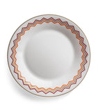 Missoni Home zigzag soup plate 22cm (British brand)
