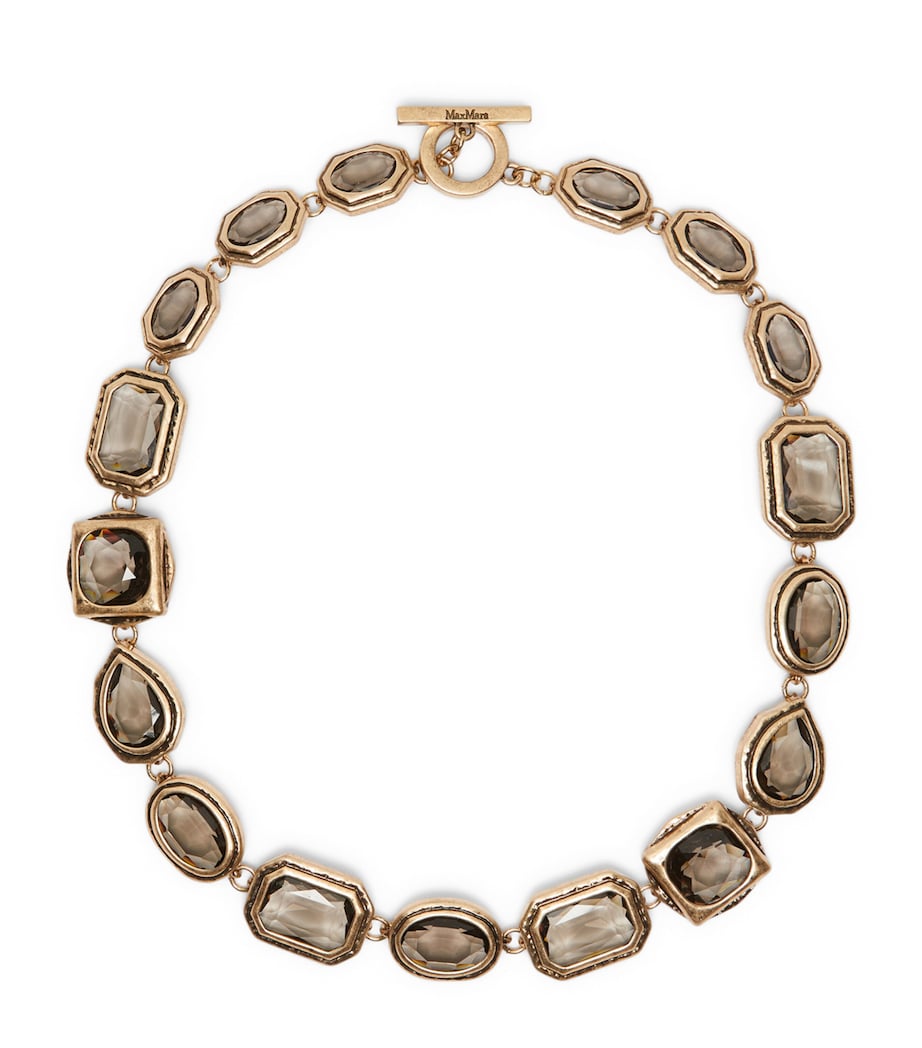 Max Mara embellished choker necklace - British product