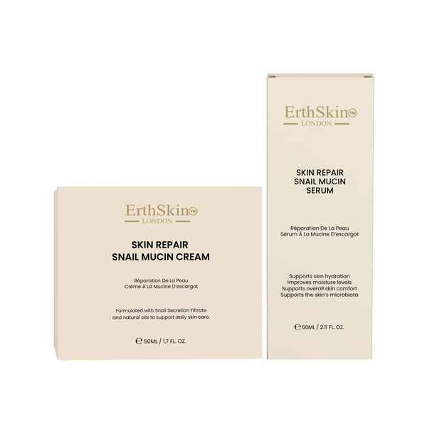 Erth Skin London snail cream and serum skin repair 50ml/60ml - British product