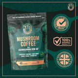 Wiseshrooms Mushroom Coffee vegan powder 100g (British brand)