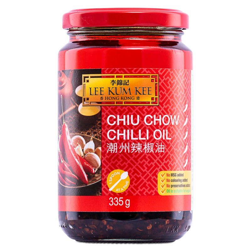 Lee Kum Kee Chiu Chow chilli oil - British product
