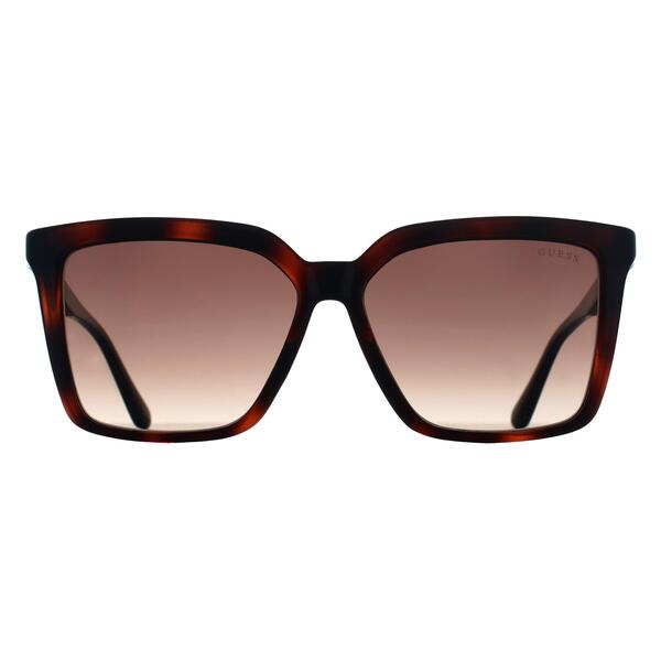 Guess women sunglasses dark Havana brown gradient 52F (British brand)