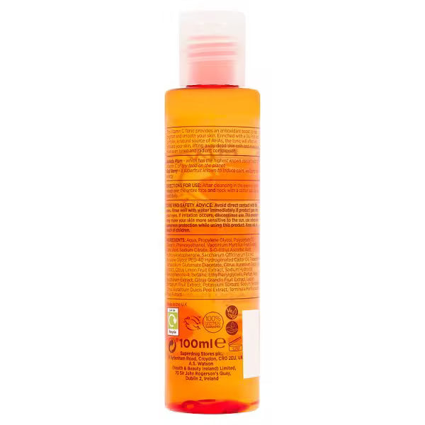 DNR Vitamin C Tonic Toner 100ml - British product
