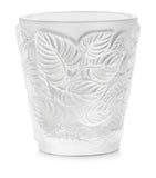Lalique Feuilles Votive candle holder 8cm, UK version