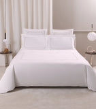 Frette Layering Embroidery Oxford pillowcase 51cm x 71cm - British product