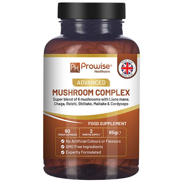 Prowise Advanced Mushroom Complex 60 Vegan Capsules GOODS Superdrug   