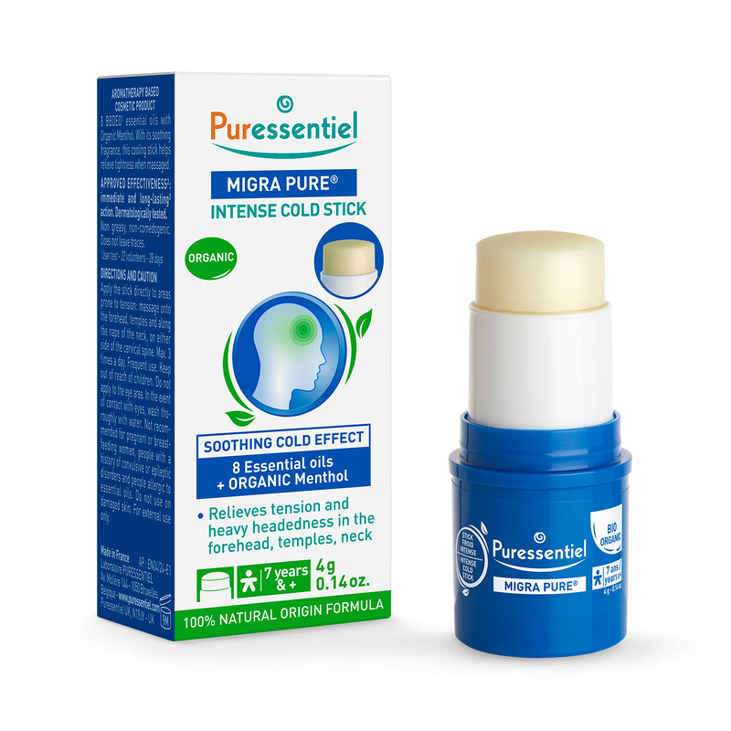 Puressentiel Migra Pure Intense Cold Stick 4g - British product