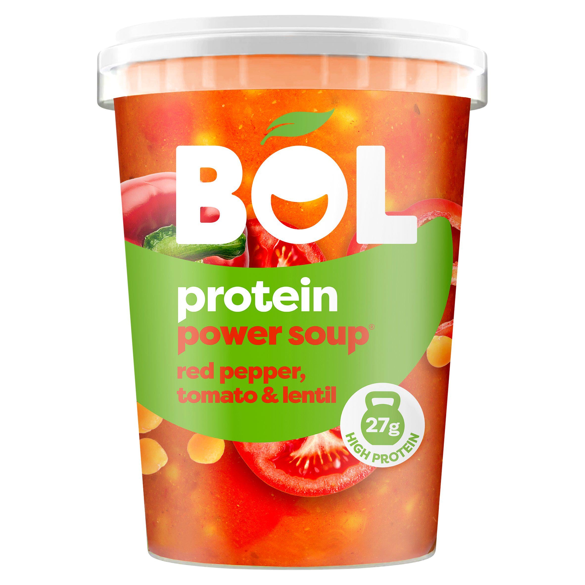 BOL Red Pepper Tomato Protein Power Soup GOODS Sainsburys   