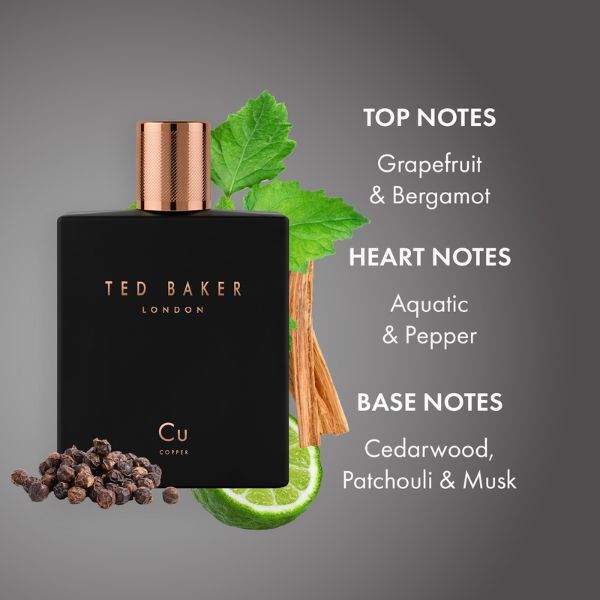 Ted Baker eau de toilette Cu Copper 100ml - British product