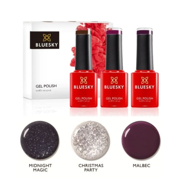 Bluesky gel polish set 3x5ml - British product