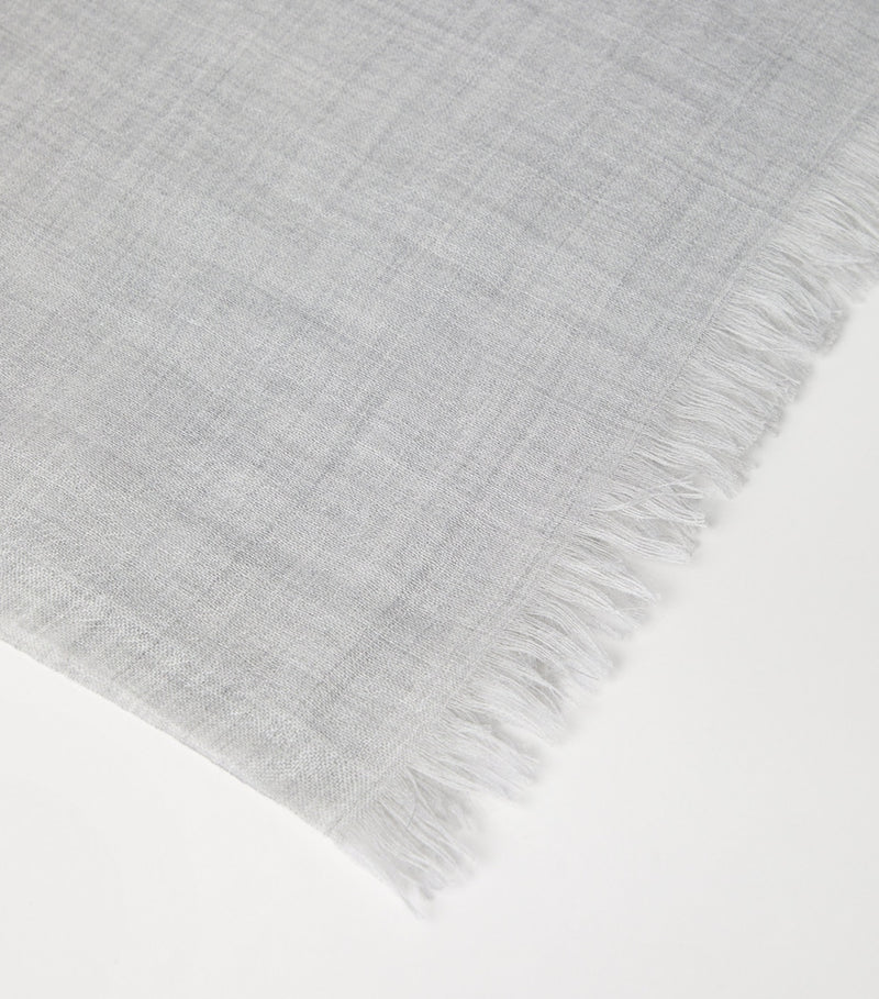 Brunello Cucinelli cashmere-silk scarf 200cm - British product