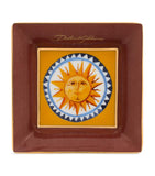 Dolce&Gabbana Casa decorative square plates Carretto design 10cm - British product