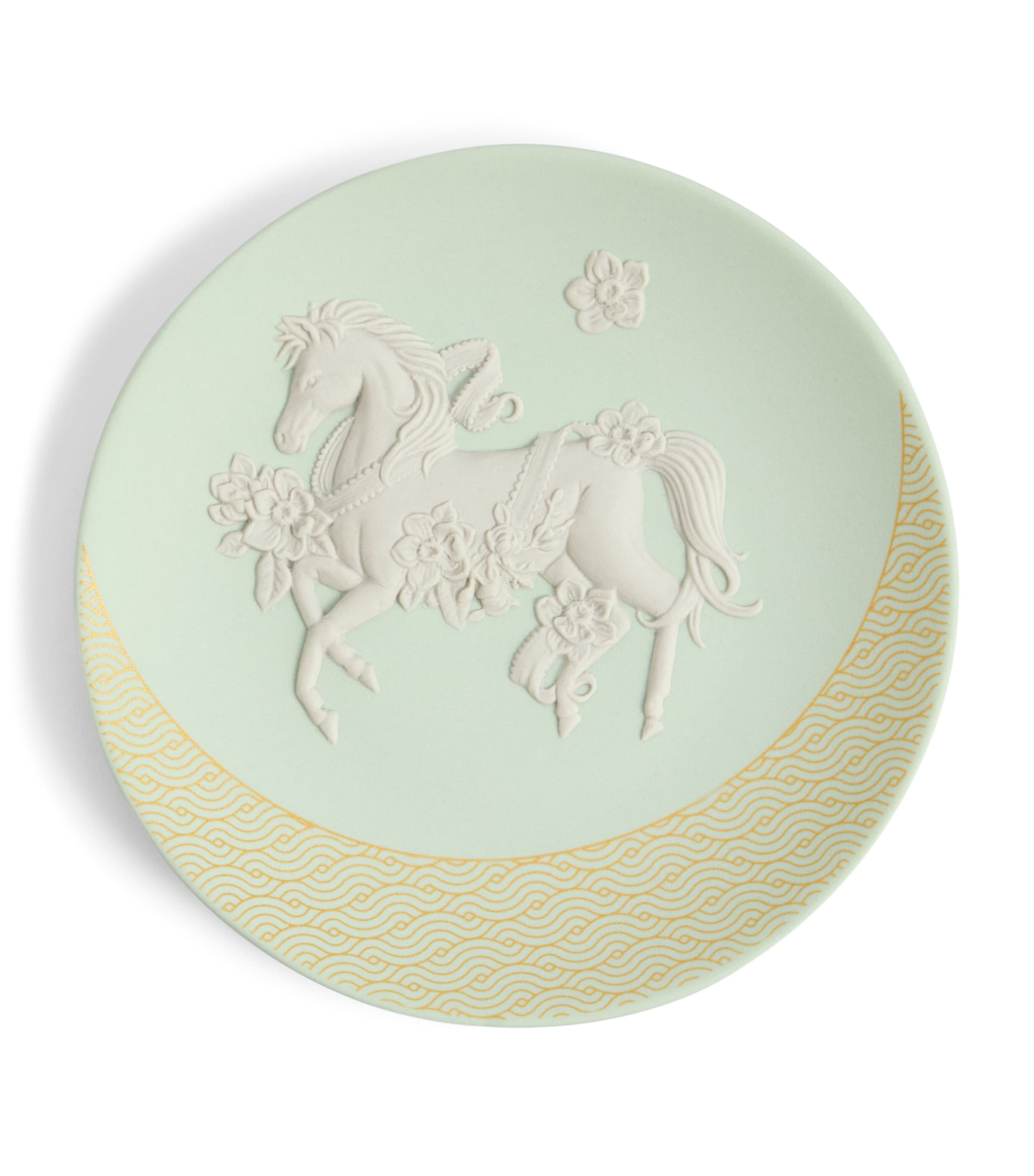 Wedgwood Jasperware Annual Eto Horse Tray 12cm (British brand)