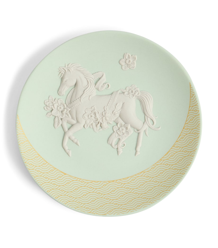 Wedgwood Jasperware Annual Eto Horse Tray 12cm (British brand)