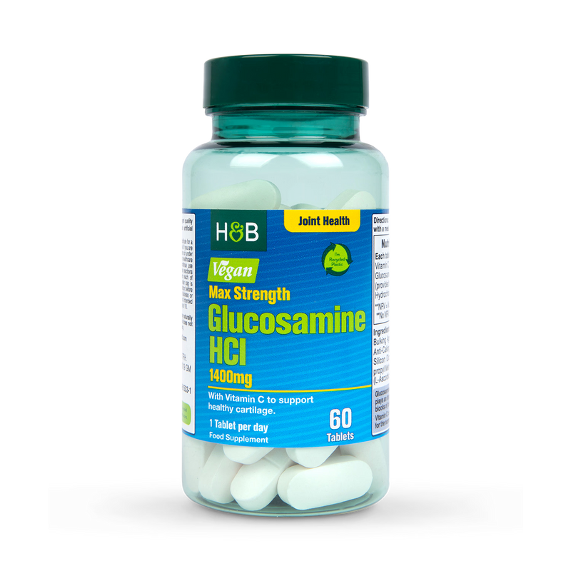 Holland & Barrett vegan glucosamine 60 tablets, UK version