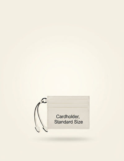 selfridges Prada Triangle-Logo Leather Card Holder- Buy online at McGrocer